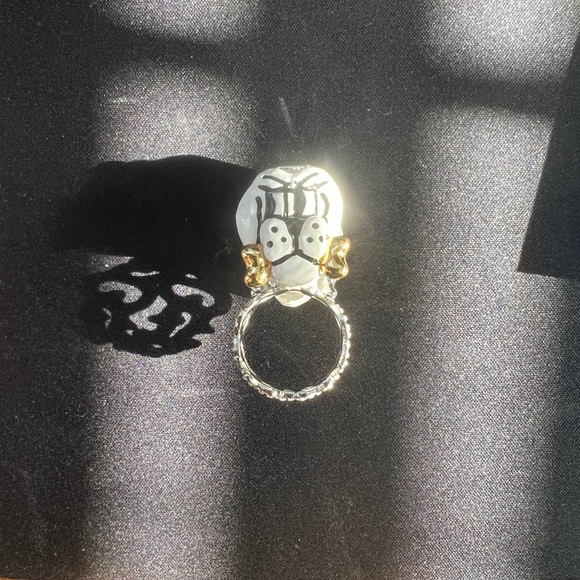 Dolce and Gabbana double dog ring - Picture 3 of 7